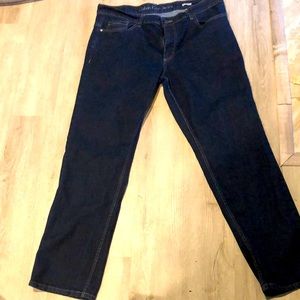 Calvin Klein denim jeans.